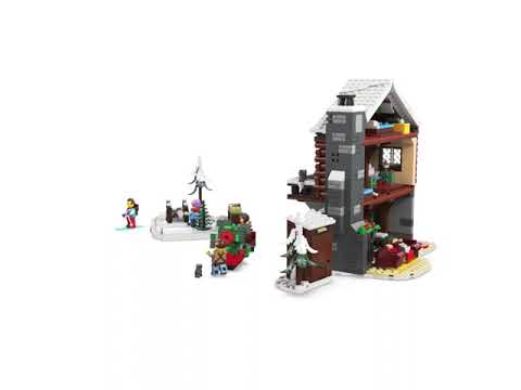 Vidéo LEGO Icons 10325 : Le chalet alpin