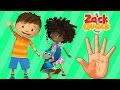 ZACk QUACK Finger Family Nursery Rhymes My Finger Family Rhymes