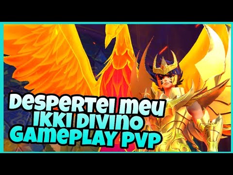 Ikii Divino Despertado PvP Duelos Galácticos - Saint Seiya Awakening