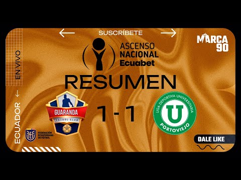 RESUMEN | Guaranda VS Liga de Portoviejo | Ascenso Nacional | 15/11/2025 🇪🇨