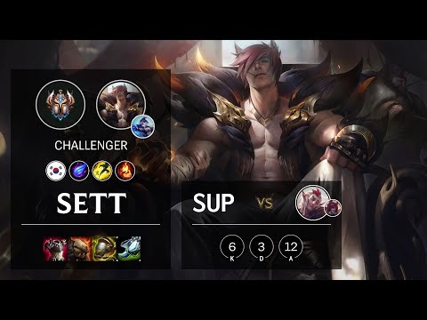 Sett Support vs Rakan - KR Challenger Patch 10.16