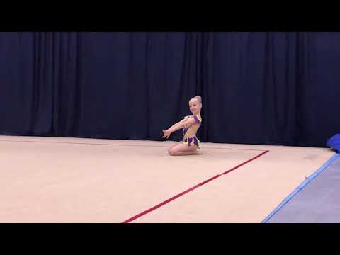 North East Rhythmic Gymnastics competition: Winter cup: Floor