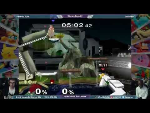 Break Smash #36   SSBM W2   Vestboy Myst VS NJzFinest