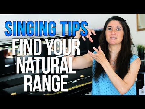 How to Find Your NATURAL Range in Your Voice