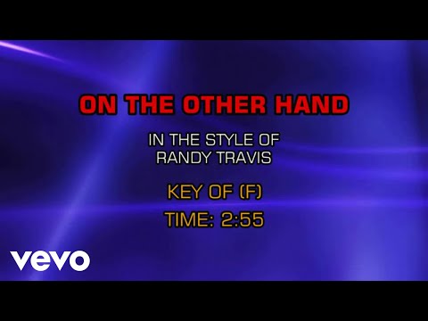 Randy Travis - On The Other Hand (Karaoke)