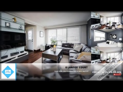 8 Lantos Court, North York ON Mario Daniel Sconza (416) 230 3476