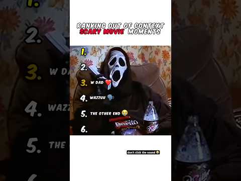 Ranking Scary Movie Moments 😭