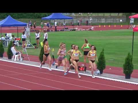 800m női Junior OB 2018.06.10 Miskolc