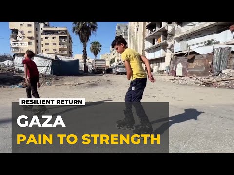 Gaza Boy Returns to Roller Skating After Losing a Hand and Leg in Israeli Airstrikes