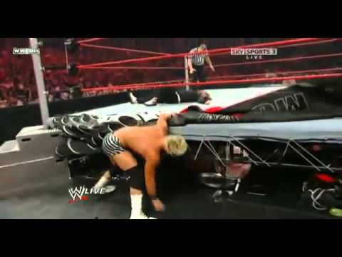 Raw 23.03.2009 Jeff Hardy vs Dolph Ziggler Extreme Rules Match.