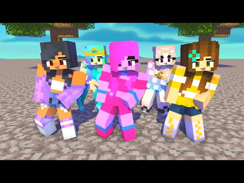 SIMPLE DIMPLE MEME : GIRL POWER | MOMMY LONG LEGS, APHMAU, MERMAID & MEU SAN - MINECRAFT ANIMATION