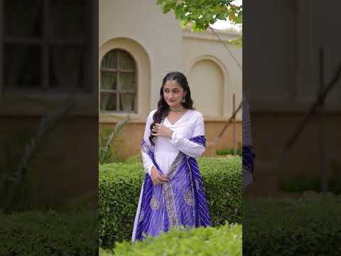 Navratri Special Reyon Gown With Leheriya Printed Georgette Dupatta