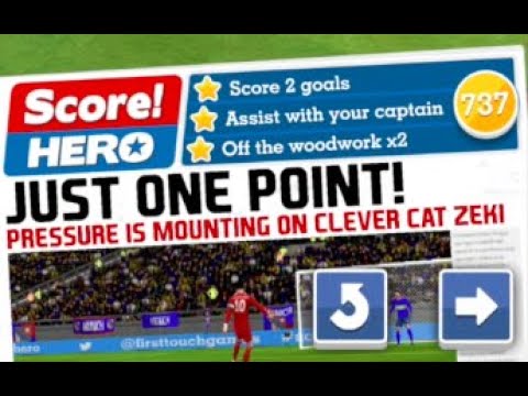 Score Hero Level 737 (3 Stars) Walkthrough - Bayern Munich vs Borussia Dortmund