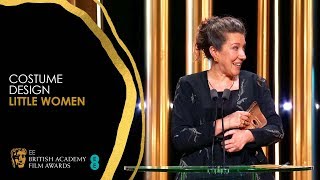 Little Women Wins Costume Design | EE BAFTA Film Awards 2020