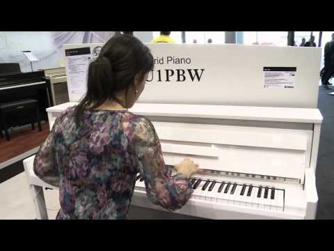 Yamaha Hybrid Piano NU1PBW - Musikmesse 2015 - EN