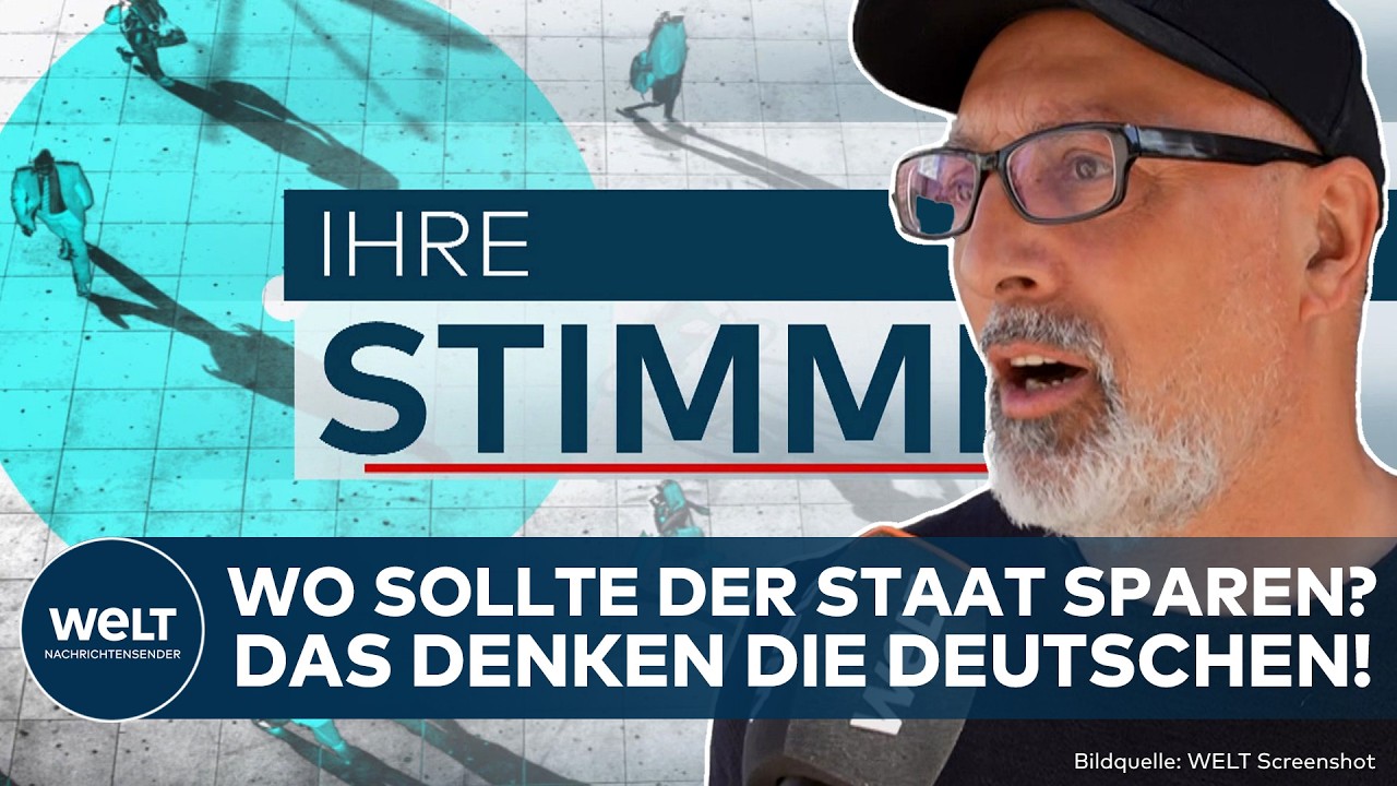 DEUTSCHLAND: Sparen! Aber wo? Hammer-Umfrage! Das denken die Deutschen! I IHRE STIMME