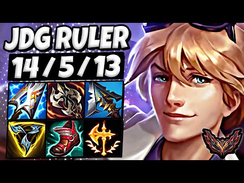JDG Ruler Ezreal ADC vs Kaisa - Patch 13.21 Korea Grandmaster ✅