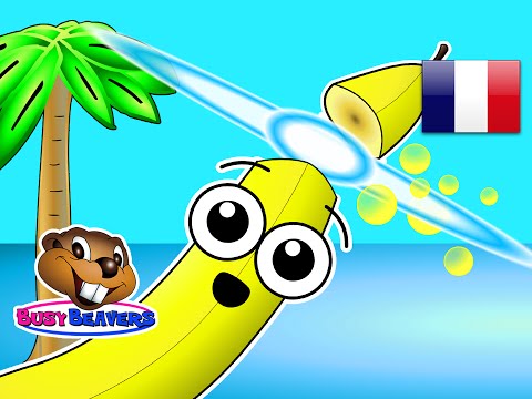 "Island Fruits Groove" (FRENCH) Learn Fruit Names in Speak Français, Kids French Speaking