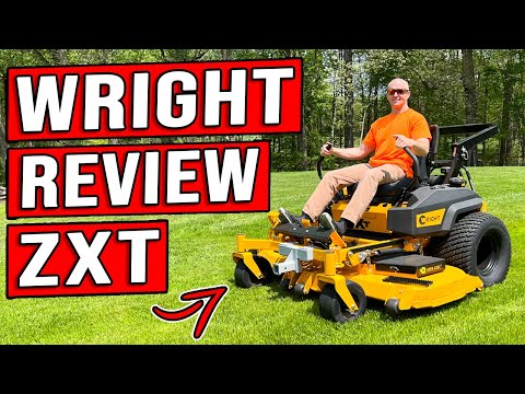 THE BIGGEST MOWER I'VE EVER SEEN [WRIGHT ZXT 40HP BEAST!]
