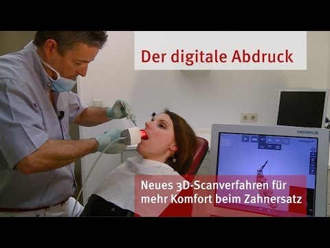 Der digitale Abdruck - Neues 3D-Scanverfahren für mehr Komfort beim Zahnersatz