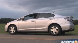 2013 Honda Civic Hybrid Test Drive & Car Video Review