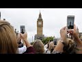 Listen to Big Ben's bongs sound for last time before they fall silent