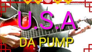 【簡単】DA PUMP 「U.S.A」アコギギター　Capo2　アレンジあり