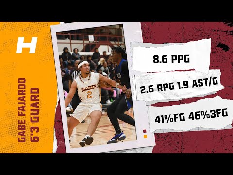Gabriel Farjardo - 6'3 Guard - Hinds Community College - Sophomore Highlights