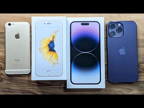 iPhone 14 Pro Max vs iPhone 6s