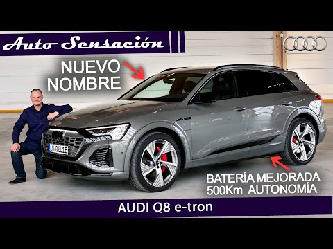 Presentación Audi Q8 e-tron 2023 y Audi  SQ8 e-tron 2023. Nuevas Baterias y evolución estética.