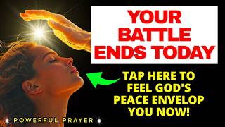 ✅ JESUS ​​WANTS TO TALK TO YOU - Your battle ends today: Tap to feel God's peace envelop you NOW!