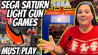 Every Sega Saturn Light Gun Game - MUST HAVE