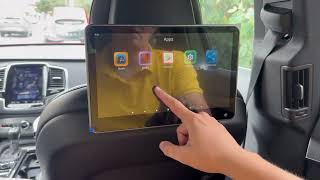 LCD monitor 11,6" OS Android/USB/SD/HDMI in/out/Bluetooth s držákem na opěrku