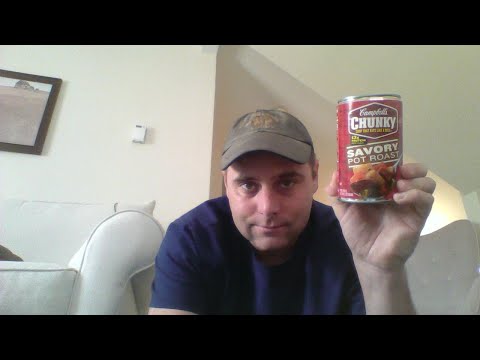 ASMR Eating Campbell's Chunky Soup