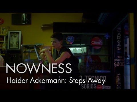 Haider Ackermann "Steps Away" by Vincent van de Wijngaard