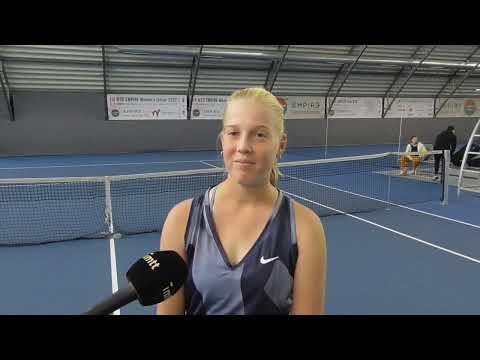 J3 4th EMPIRE Cup U18 2022: Rozhovor s víťazkou dvojhry Luciou Urbanovou