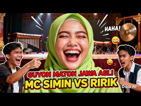 Guyon Maton Jawa Asli! MC Simin VS Ririk, Karawitan Cinde Laras Mantap