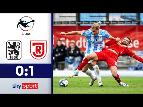 Sieg in Nachspielzeit | TSV 1860 München - SSV Jahn Regensburg | Highlights - 3. Liga 2023/24