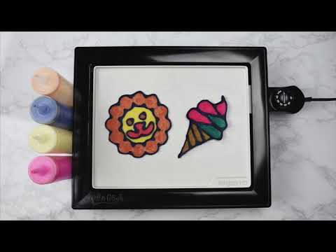 Presto® PanGogh® Pancake Art Ice Cream Cone/Lion Template