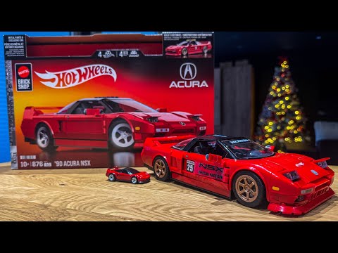 ΚΑΤΑΣΚΕΥΑΣΑ ΤΟ ΝΕΟ HONDA/ACURA NSX !! | MATTEL BRICK SHOP | HOT WHEELS