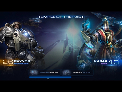 STARCRAFT 2 COOP RAYNOR AND KARAX - TEMPLE OF THE PAST