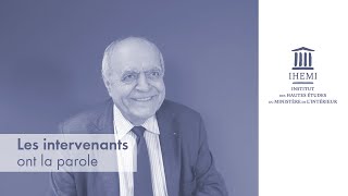 Nos intervenant ont la parole - Alain Juillet et Olivier Feix