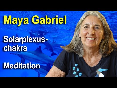 Geführte Meditation Solarplexuschakra | Maya Gabriel | Teil 23 | 4K | 432 Hz