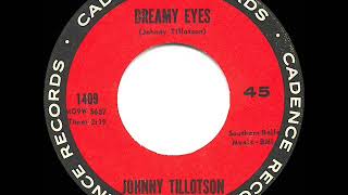 1962 HITS ARCHIVE: Dreamy Eyes - Johnny Tillotson