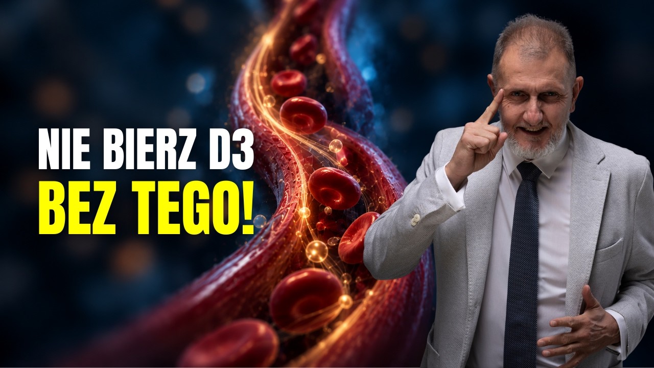 Biorąc D3 bez tej witaminy, tętnice mogą zwapnieć!