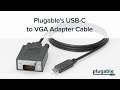 Plugable's USB-C to VGA Adapter Cable