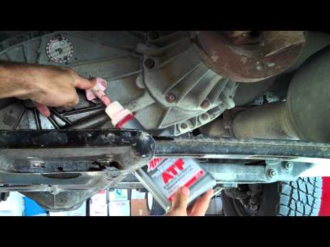 Amsoil NV-271 Transfer case change 2003 - 2007 Dodge 2500 5.9 Cummins Diesel