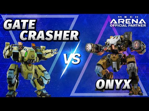 Gatecrasher vs Onyx | Mech Arena