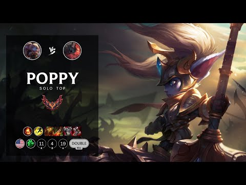 Poppy Top vs Aatrox - NA Grandmaster Patch 12.9
