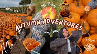 Download lagu FALL VLOG 🧸🍂🍎 Pumpkin patch, Taves Farm Vancouver, Apple picking, cozy vibes, baking apple mini pies mp3
